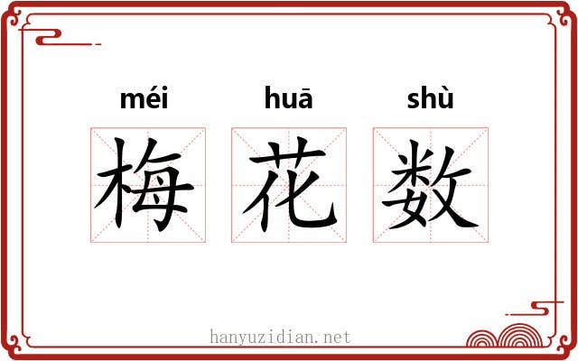 梅花数 梅花数