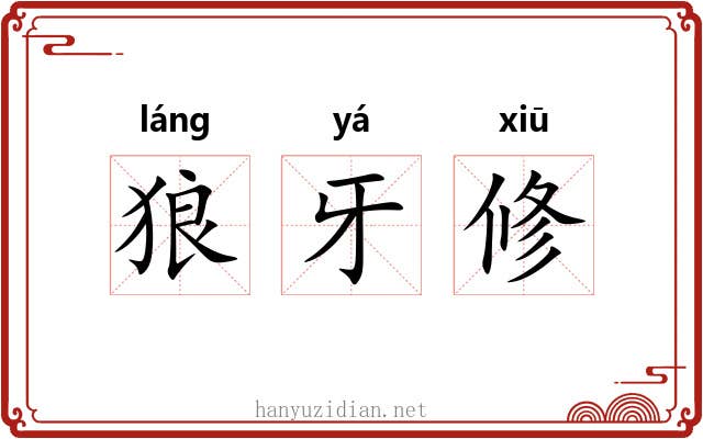 狼牙修 狼牙修