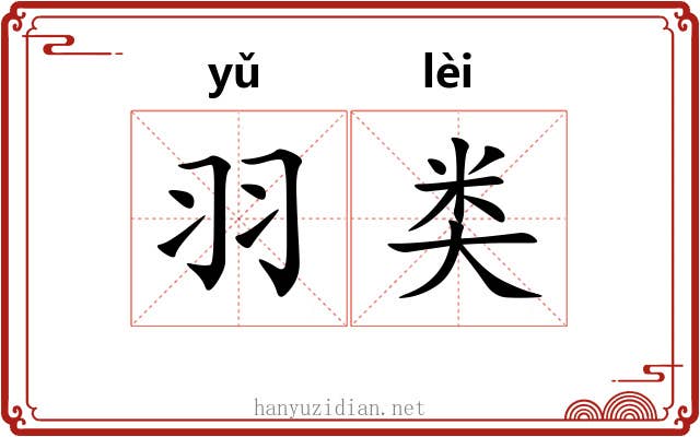 羽类