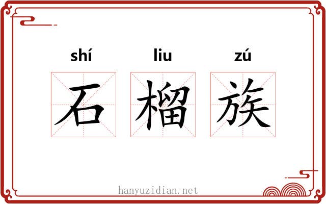 石榴族 石榴族