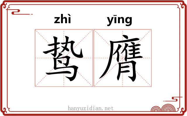 鸷膺