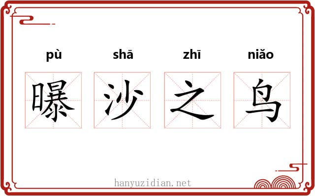 曝沙之鸟 曝沙之鸟