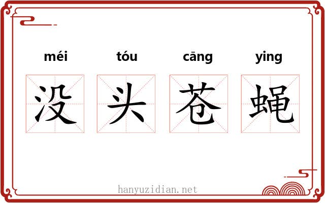 没头苍蝇 没头苍蝇