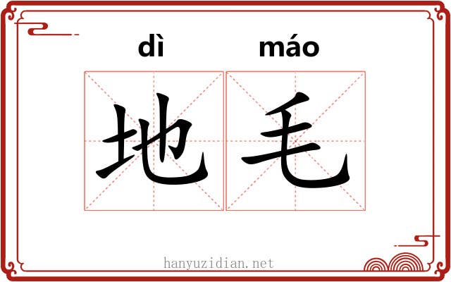 地毛 地毛