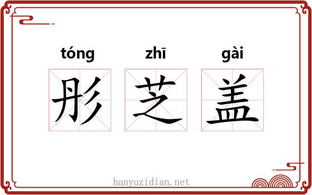 彤芝盖 彤芝盖
