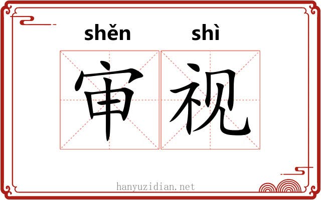 审视