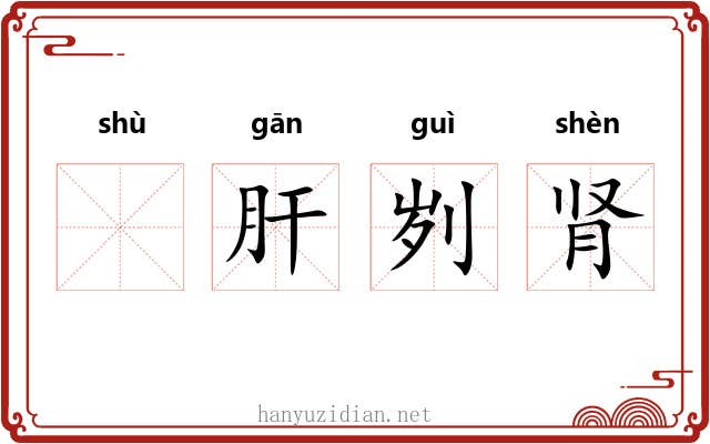 𬬸肝刿肾