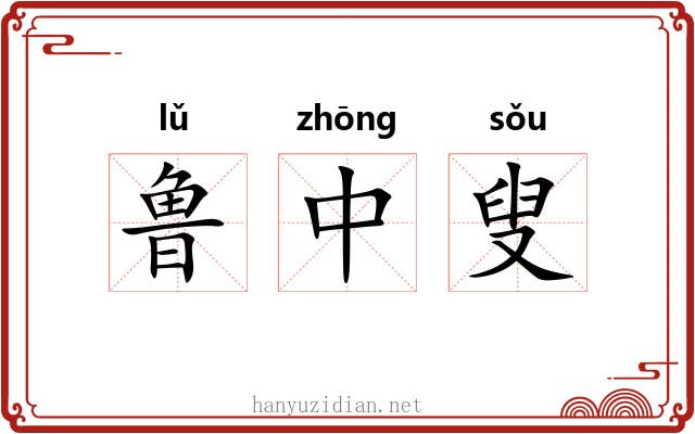 鲁中叟 鲁中叟