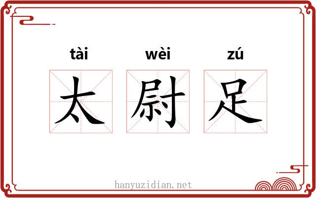 太尉足