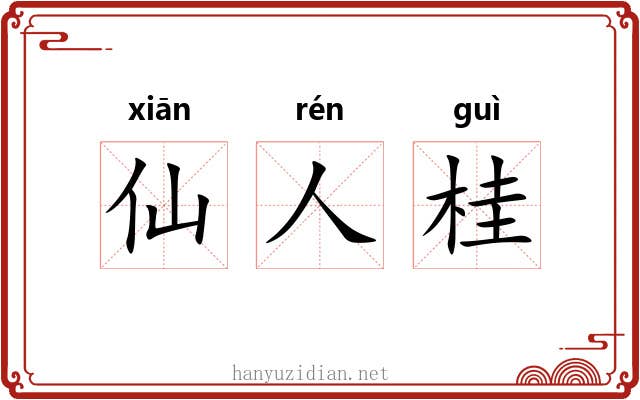 仙人桂 仙人桂
