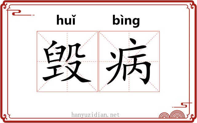 毁病