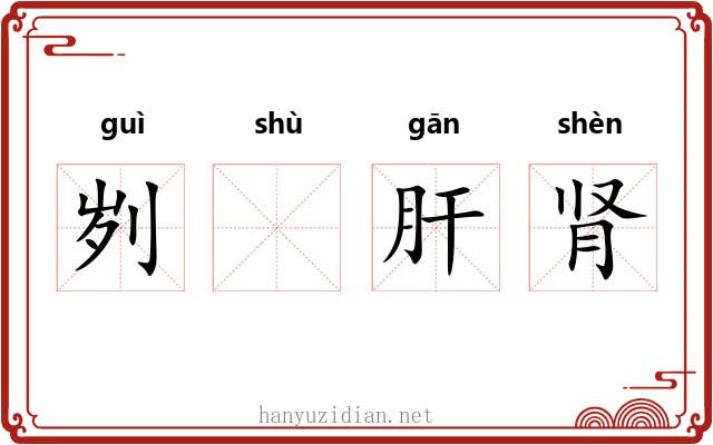 刿𬬸肝肾