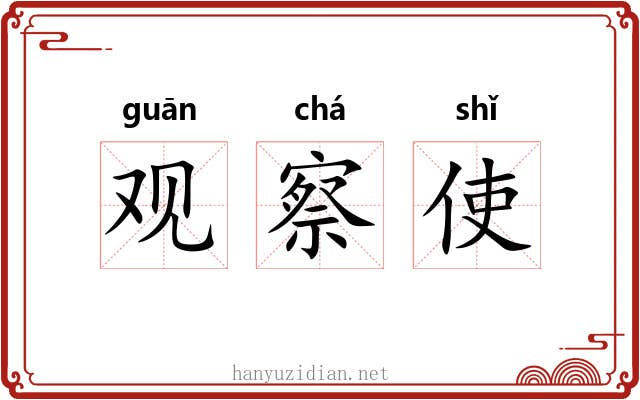 观察使