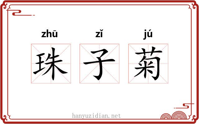 珠子菊 珠子菊