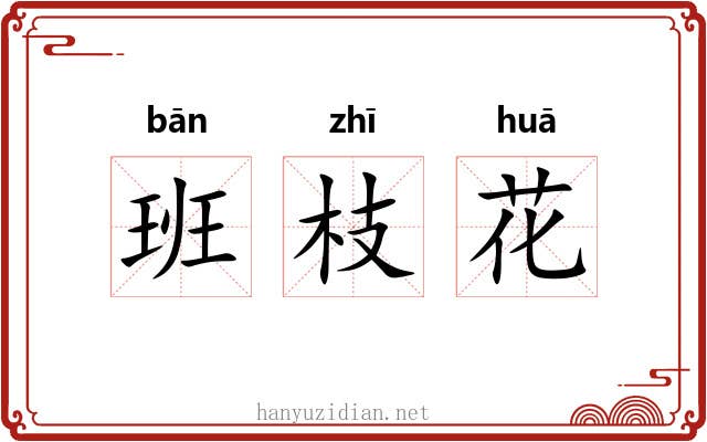 班枝花