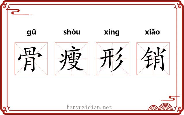 骨瘦形销 骨瘦形销