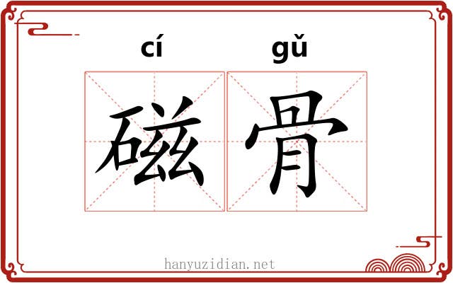 磁骨 磁骨