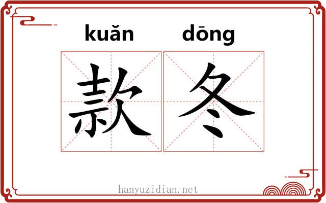款冬 款冬