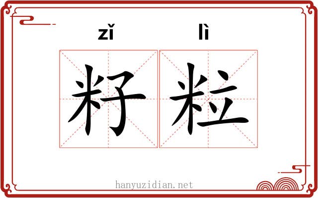 籽粒
