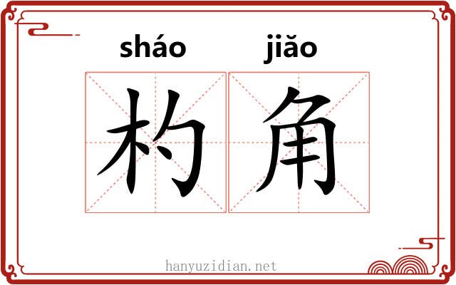 杓角 杓角
