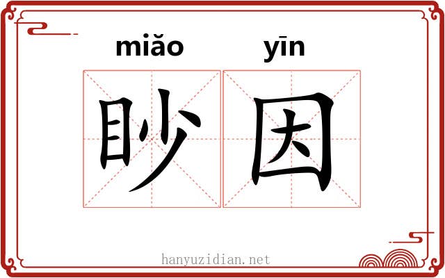 眇因
