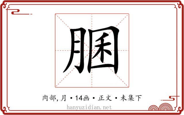 䐃