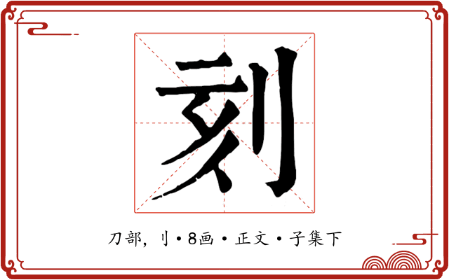 刻
