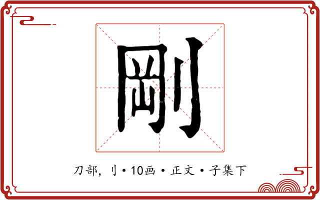 剛