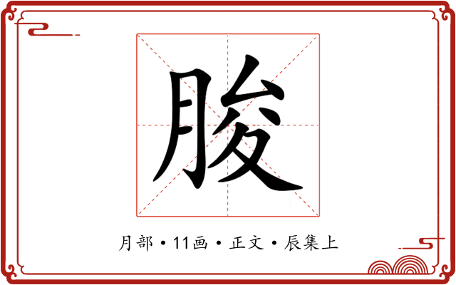朘