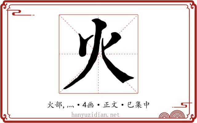 火