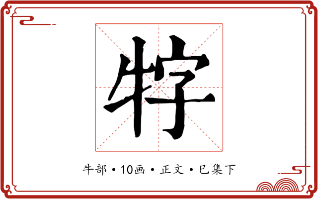 牸