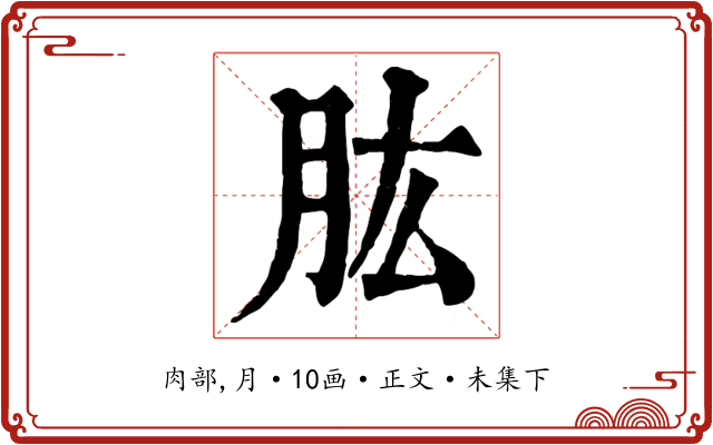 肱