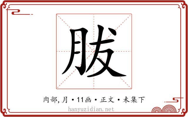胈
