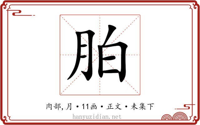 胉