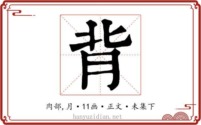 背