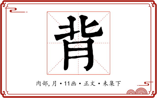 背