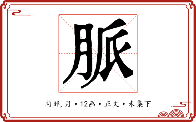 脈