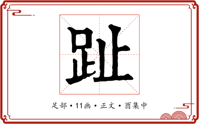趾
