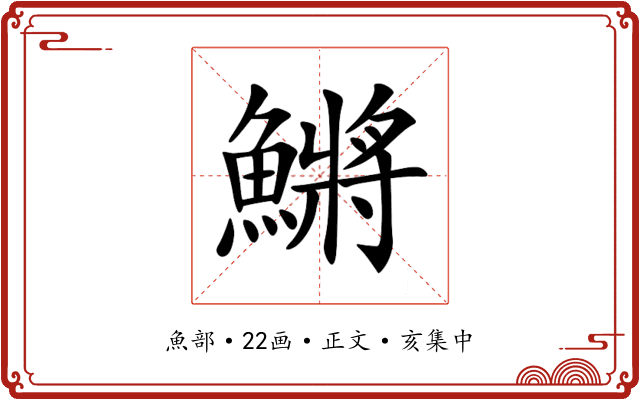 鱂