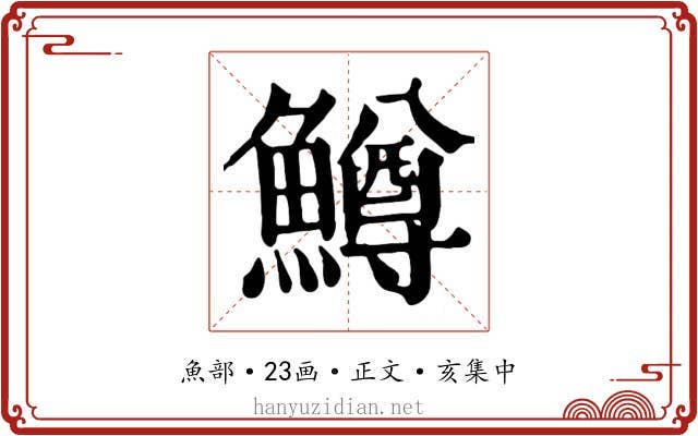 鱒