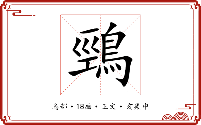 鵛