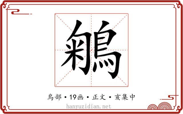 鵴