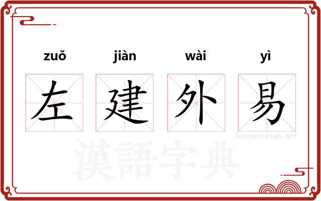 左建外易