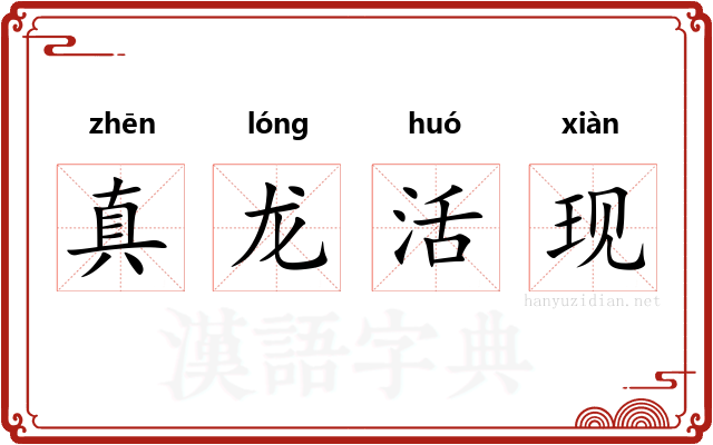 真龙活现