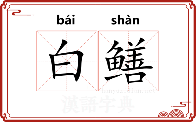 白鳝 白鳝