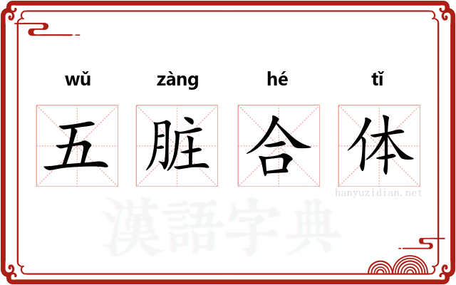 五脏合体