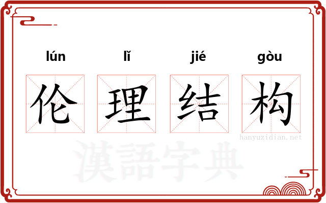 伦理结构 伦理结构