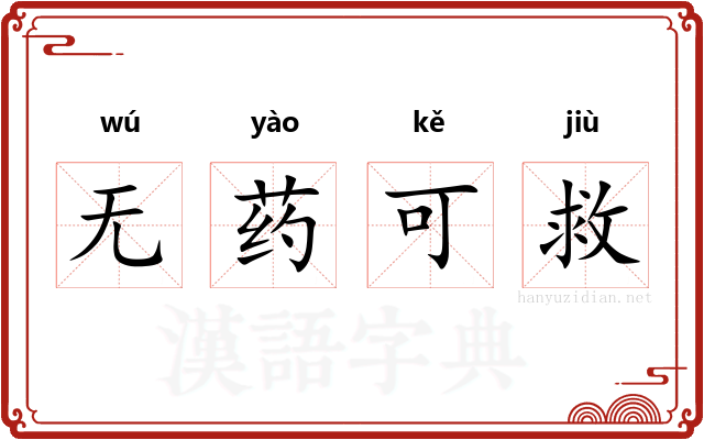 无药可救