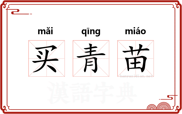 买青苗