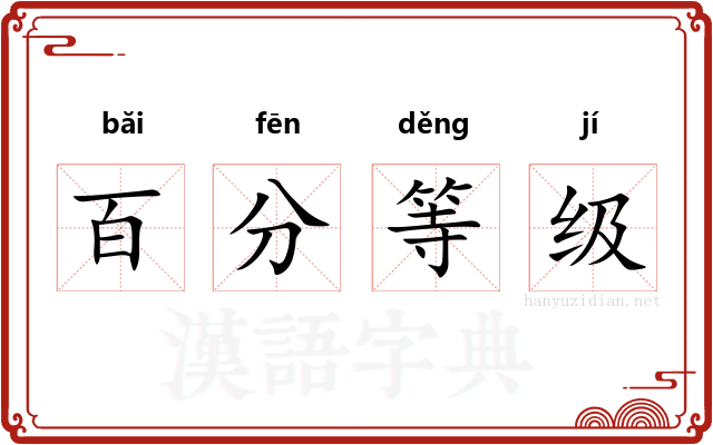 百分等级 百分等级
